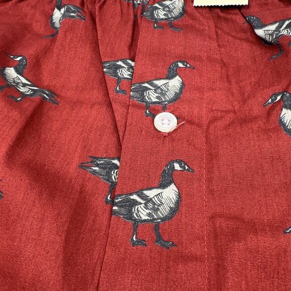 Vintage Eddie Bauer Boxer Shorts Ducks Geese Red Mens XL NWT - Picture 5 of 5
